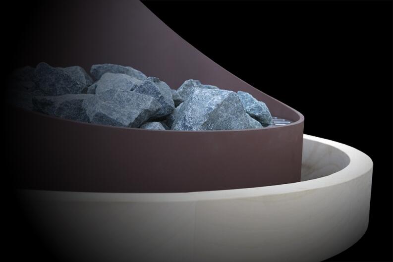 Detailansicht Ofenschutzreling