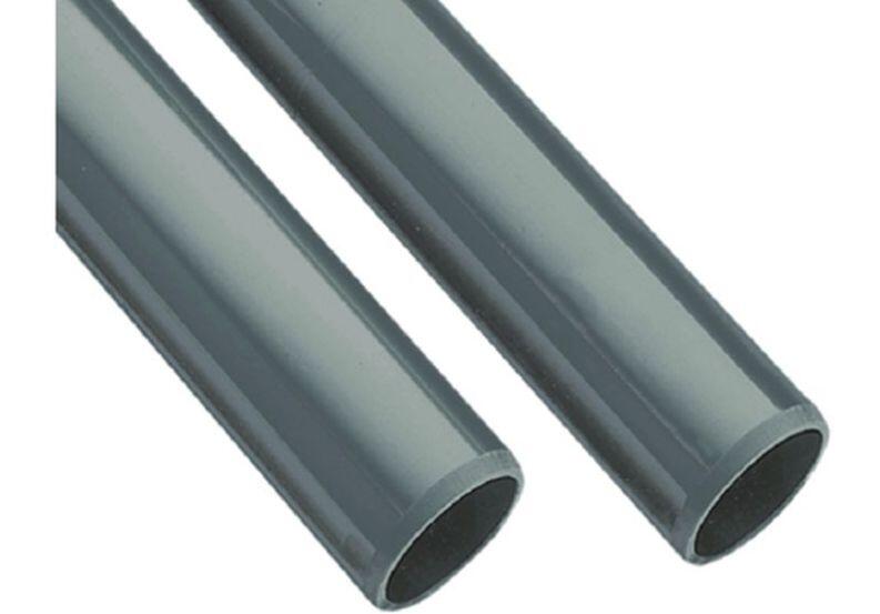 Rohre grau, PVC je m
