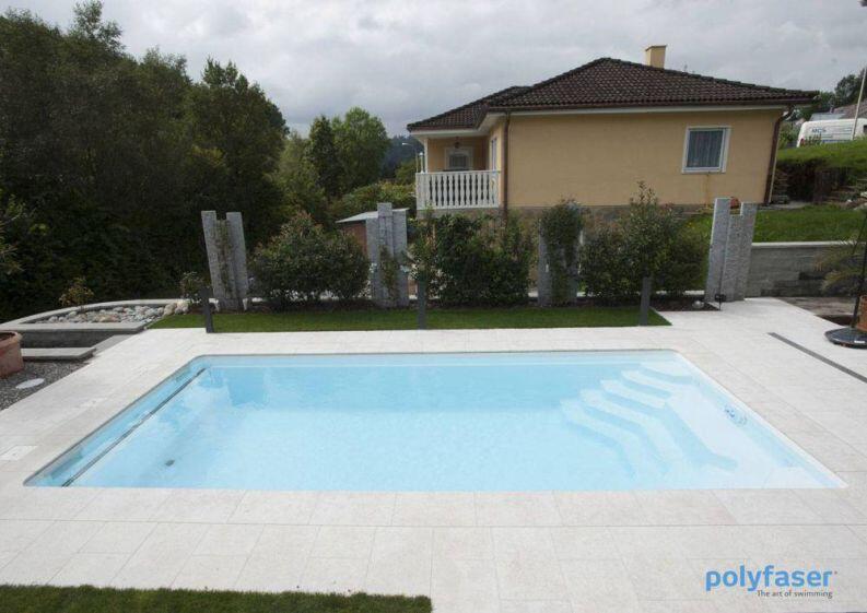 Polyfaser Einstückbecken Ischia 70