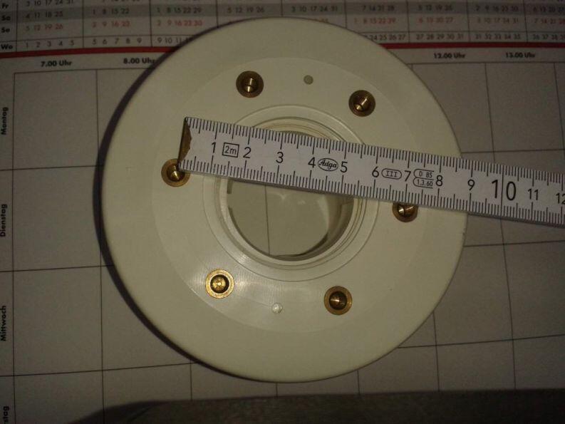 Einlaufdüse Multiflow Fertigbecken