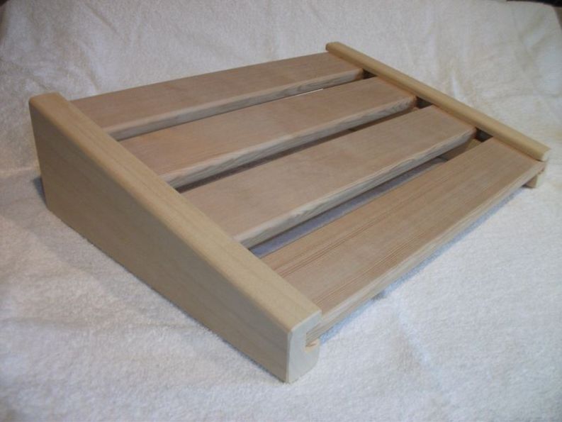 Kopfstütze einfach für Ihre Sauna