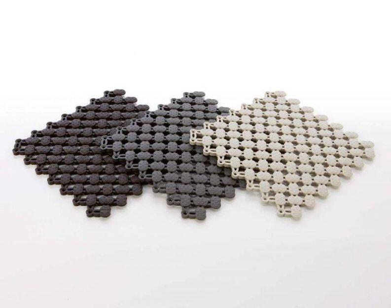 Bodenmatte angenehm weich für Sauna, Dampfbad und Dusche