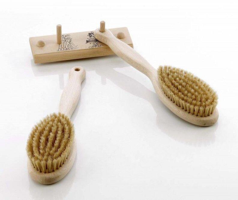 Saunabürsten zur Förderung der Durchblutung