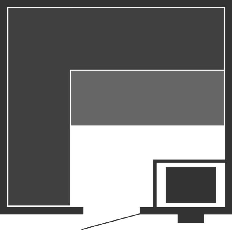Detailzeichnung der Massivholzsauna Saari IV von Arend