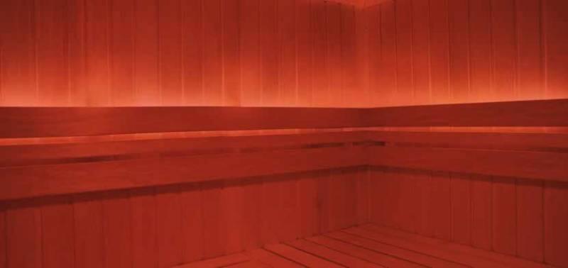 Sauna Licht, Dampfbad Beleuchtung, Glasfaser, Faseroptik, Lichtleiter,  preisgünstig zum Selbstinstallieren oder Selbstbauen nach Maß