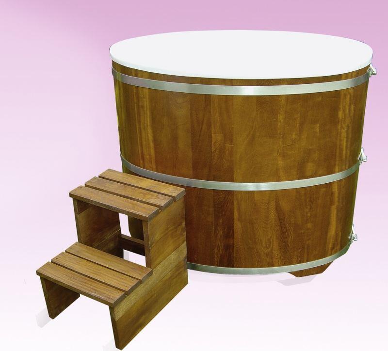 Tauchbecken aus Kambalaholz