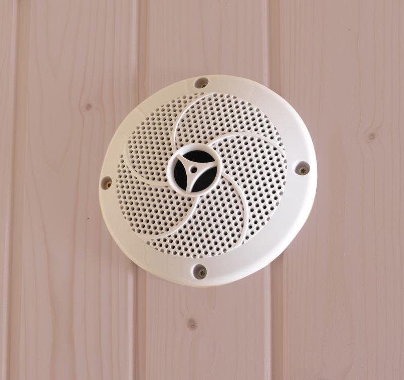 Lautsprecher für Dampfbad, Infrarotkabine und Sauna