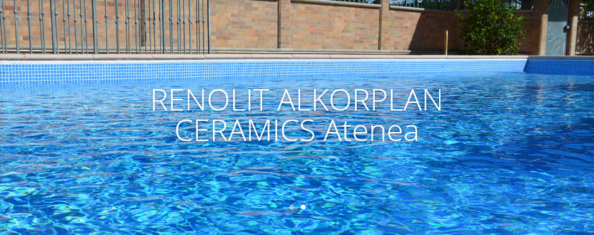 Schwimmbadfolie ALKORPLAN Ceramics, Farbe Atenea