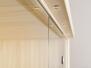 Tylö Sauna Harmony-Deckenfries mit downlights-led