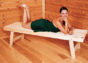 Einrichtungsgegenstände, Bauteile für Sauna und Dampfbad